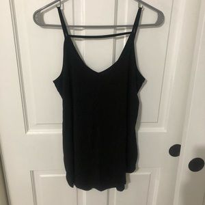new with tags black tank top